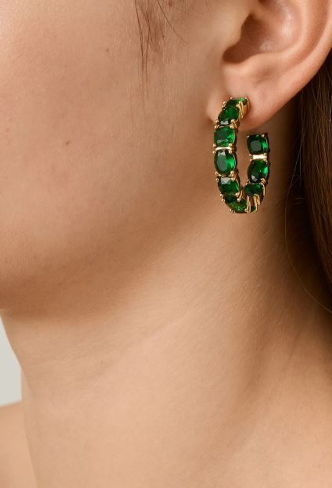 Серьги Dyrberg Kern GRETIA SG EMERALD GREEN 450085