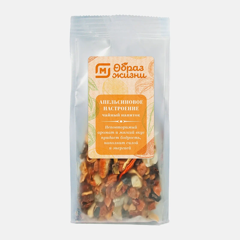 Напиток чайный М Образ Жизни Апельсиновое настроение 70г