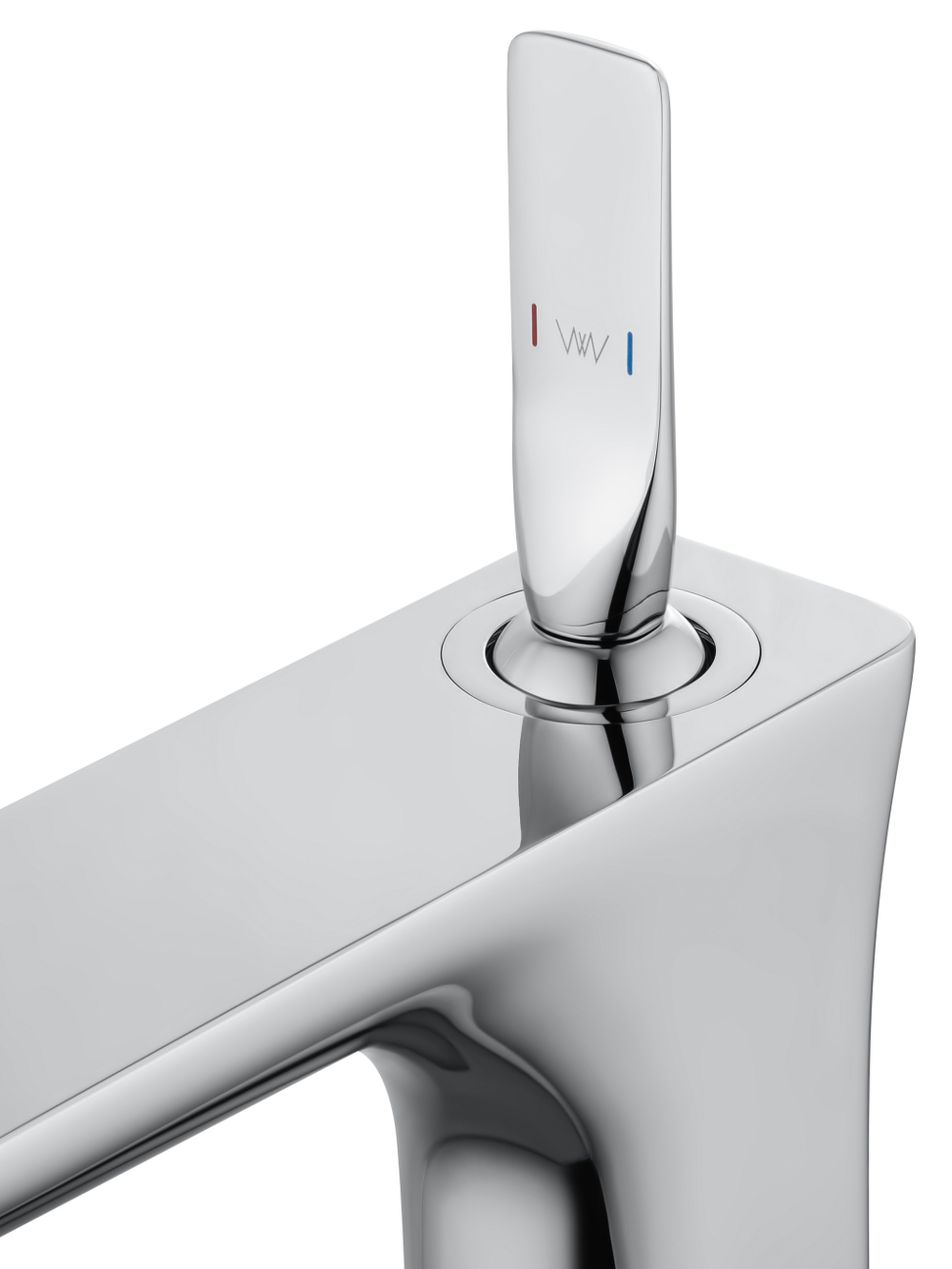 Смеситель для раковины высокий WONZON & WOGHAND SHARK, Хром (WW-48B1102-CR)