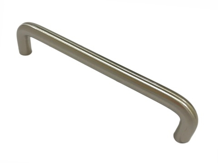 Ручка-скоба L-128мм бруш сатин никель 90112804 DV