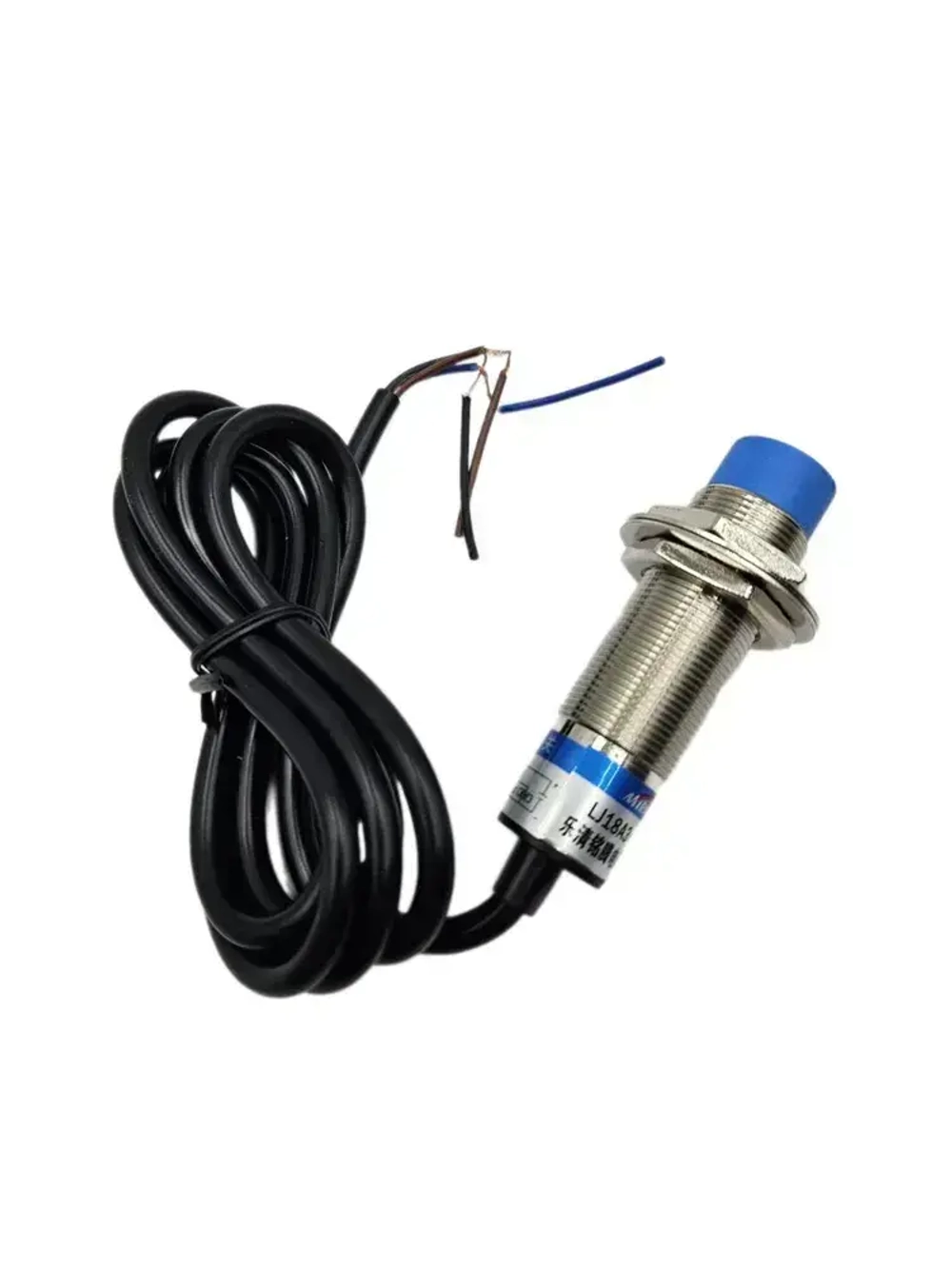 Индуктивный датчик приближения LJ18A3-8-Z/BY, (PNP, 8 мм, М18, 200 mA)