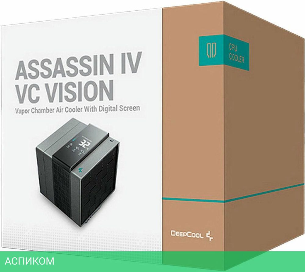 Кулер для процессора DeepCool Assassin IV VC Vision Black (R-ASN4-BKNVMD-G)
