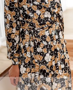 Платье 2033-1-бежевый Minova