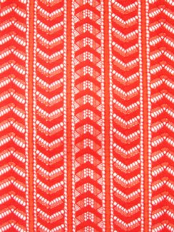 274 Кружево эластичное 19 см, Италия, красный