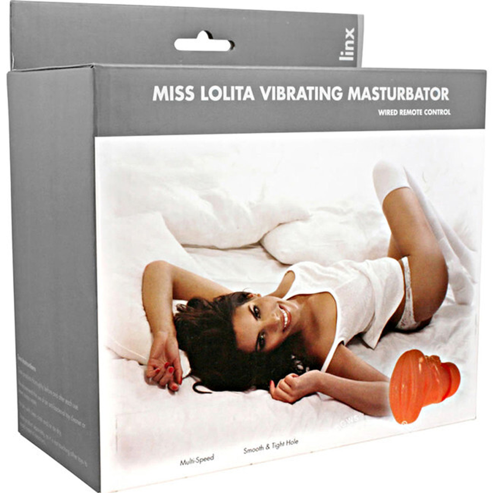 Мастурбатор с вибрацией девственная вагина Lolita Vagina (19 см, телесный) (Цвет: телесный)