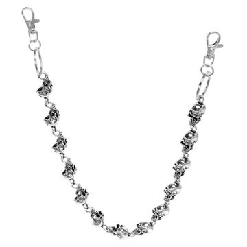 Цепь Hot! с черепами (028)