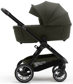 Коляска Agex Prima Pro 3 в 1 с автокреслом i-Team Black APF664 Green (Зеленый)