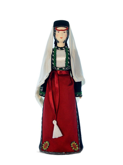 Кукла коллекционная Армянка в женском традиционном костюме.