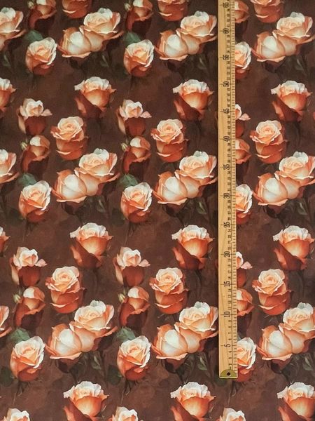 ЧАЙНЫЕ РОЗЫ, 100% ХЛОПОК 4