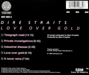 Dire Straits / Love Over Gold (CD)