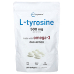 Micro Ingredients, L-тирозин, 360 капсул