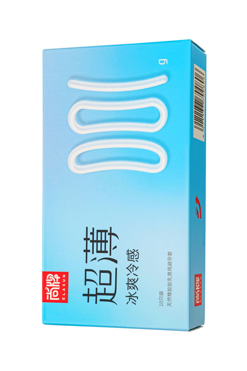 Презервативы Elasun Ice - 10 шт.