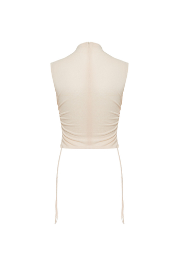 Топ с горлом TANZANIA Пломбир