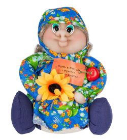 Народные промыслы К04-004 Домовой «Анисия» 20х25 (символ счастья)