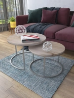 Комплект журнальных столов Акцент - СД - МДФ в ПВХ