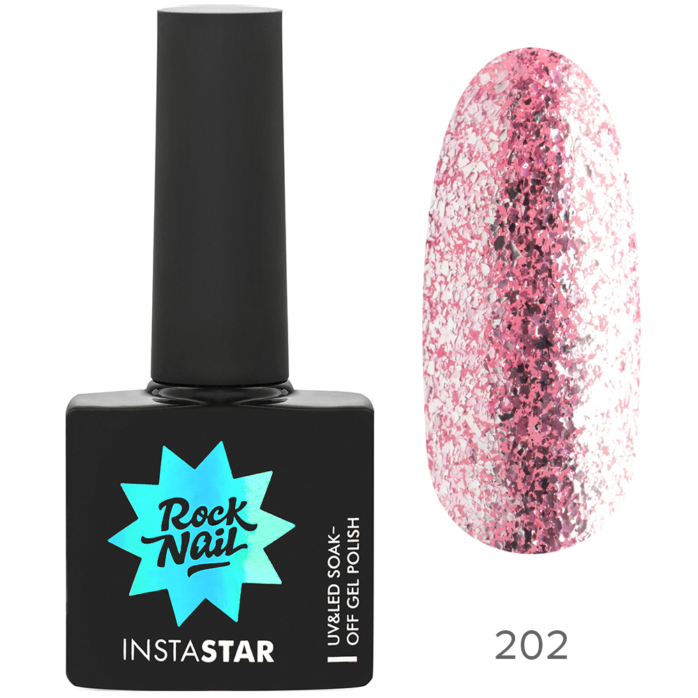 Гель-лак RockNail Insta Star 202 Britney, 10мл.