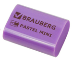 Ластик 27*18*10мм,в ассорт. "Pastel Mini" (BRAUBERG)