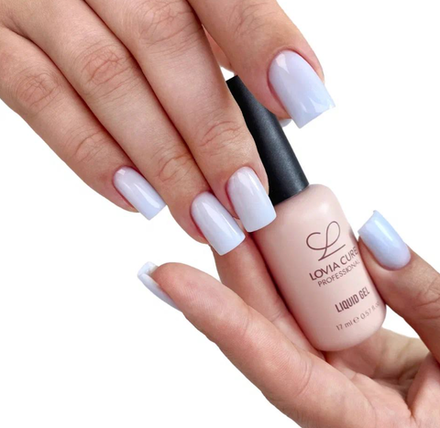 Lovia Cure 4in1 Liquid Gel LG 21 - Полигель Архитектор небесно-голубой, 17 мл