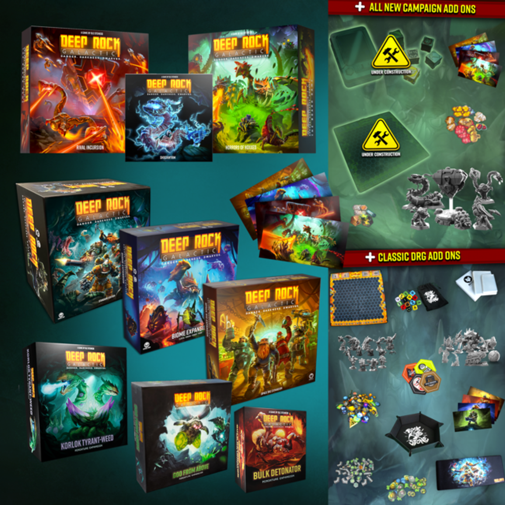 Deep Rock Galactic Collector's ALL IN bundle - настольная игра