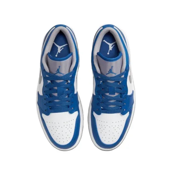 Кроссовки Nike Air Jordan 1 Low GS 'True Blue Cement'