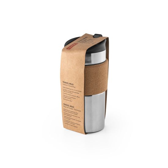 TRAVEL MUG CORK. Термокружка350мл