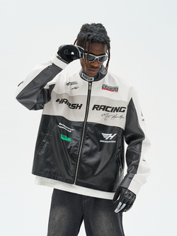 Куртка HARSHandCRUEL "Racing" V1 Leather Jacket