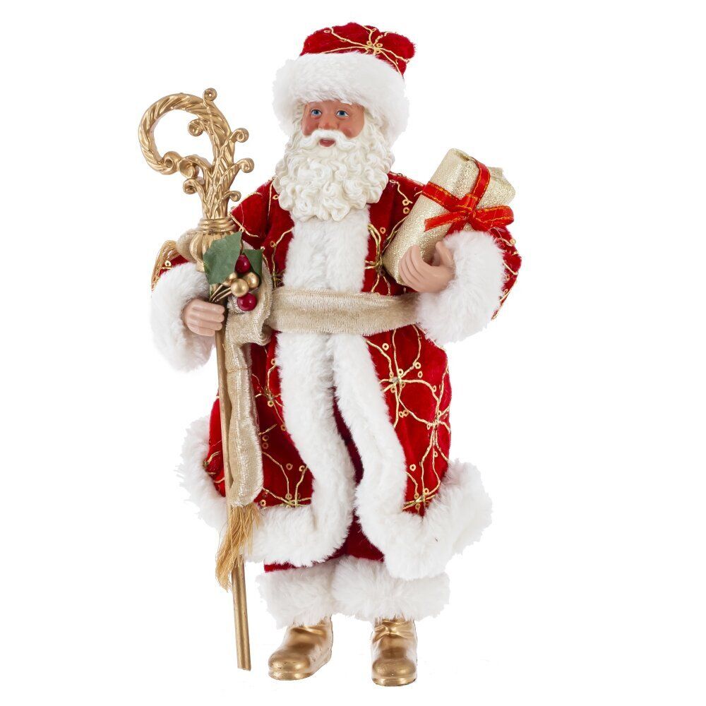 GAEM Дед Мороз, L16 W10 H27 см