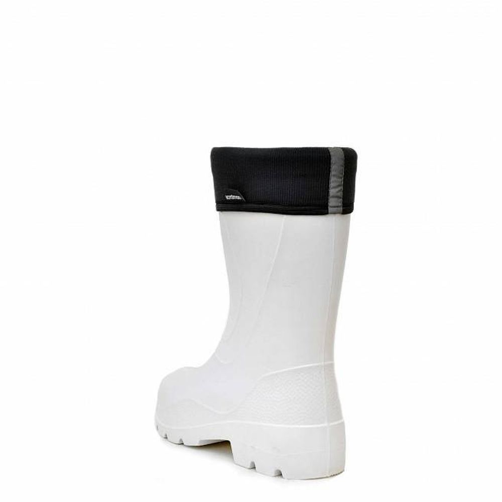 Сапоги женские из ЭВА Nordman Light (утепленные с манжетой из вельвета), Белые