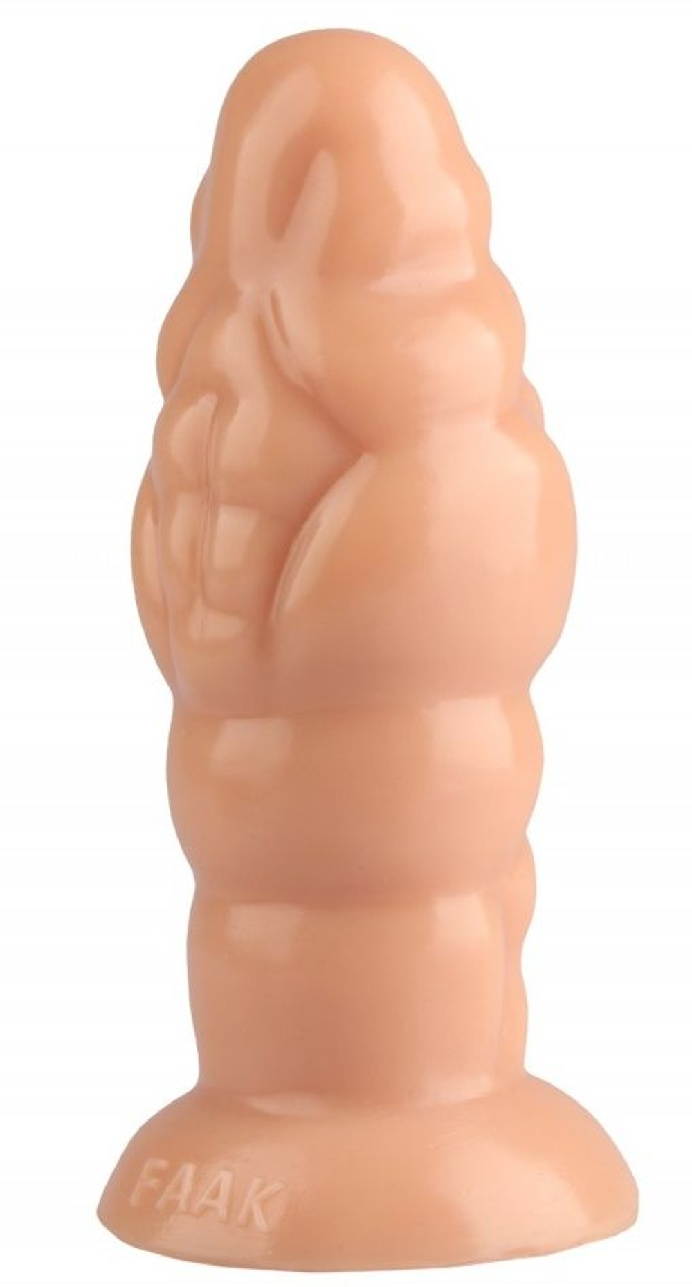 Телесная фантазийная пробка - 18,5 см. (Цвет: телесный)