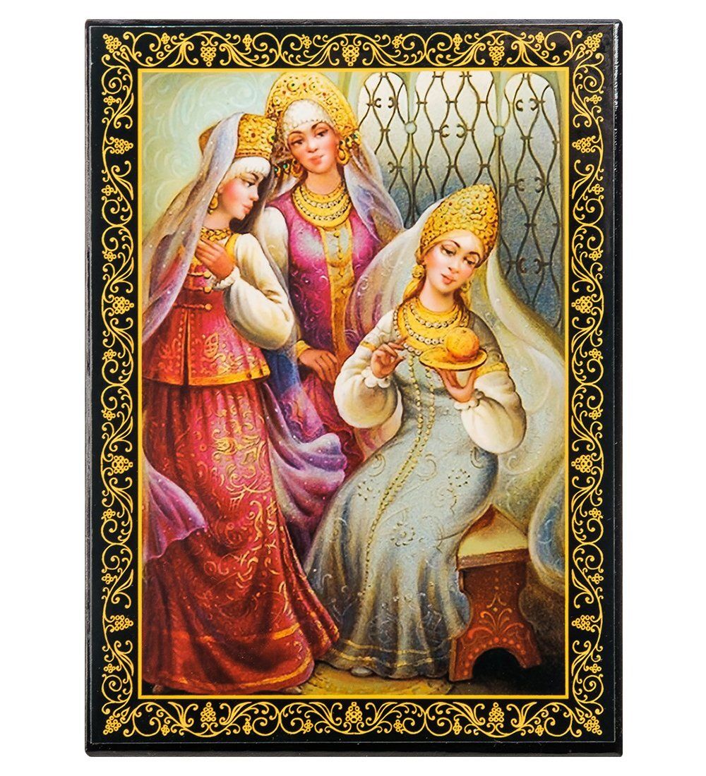 Народные промыслы ШК-11/ 6-H Шкатулка в технике декупаж (13х18х4)