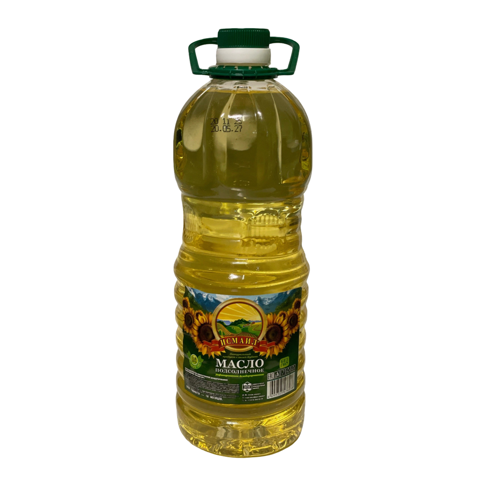 Масло раф. высший сорт "Исмаил" 1,8л