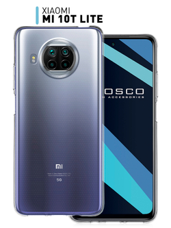 Чехол ROSCO для Xiaomi Mi 10T Lite оптом (арт. XM-MI10TL-TPU-TRANSPARENT)