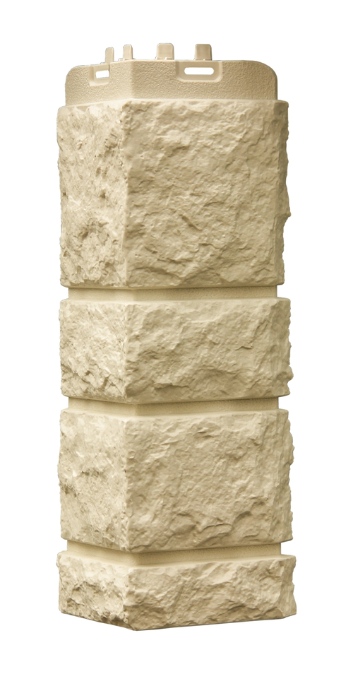 Наружные углы к фасадным панелям GRAND LINE Камелот Стандарт Бежевый