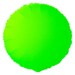 Шар фольгированный Круг 46 см (Зеленый)