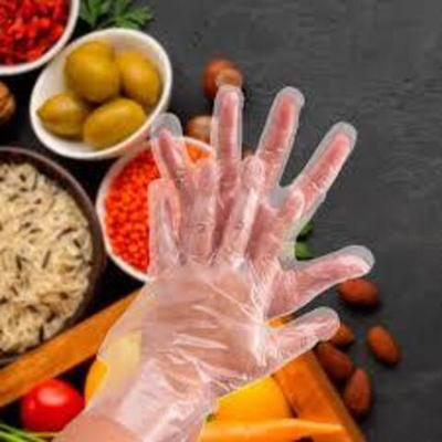 Перчатки одноразовые ПЭ L 50 пар (уп100шт)