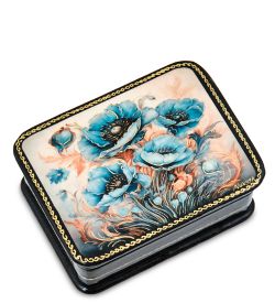 ШК-19/55-A Шкатулка в технике декупаж «Маки» (8х6х3,5)