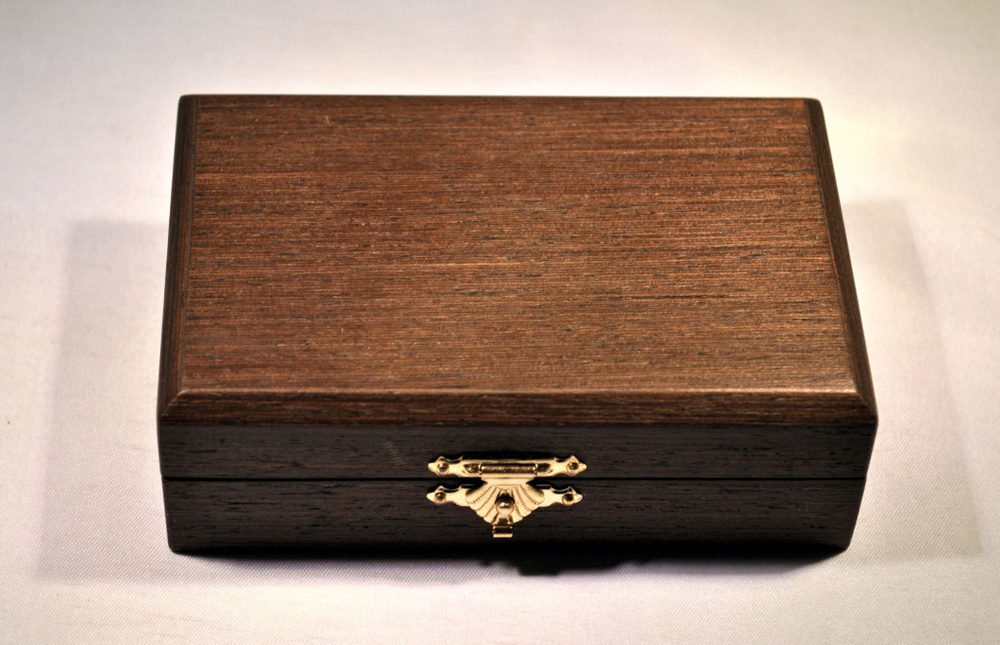 Визитница "Подарок строителю" (роспись Палех)