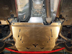 Защита картера и КПП Sheriff для Audi A4 III (B7) 2004-2009 арт.02.0978 V2