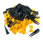 Комплект СВП Бибер 55639 зажим (флажок) и клин 1 мм (по 50 шт.)