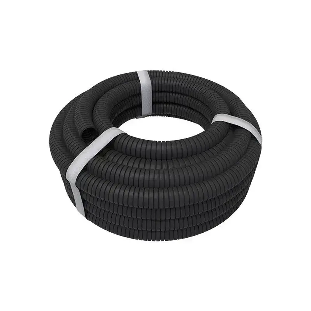 Гофра для кабеля, труба гофрированная ПНД с зондом Rexant с протяжкой, 10 м