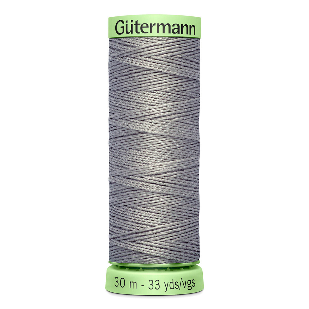 Нить Top Stitch 30/30 м для декоративной отстрочки, Gutermann, 040 пепельно-серый