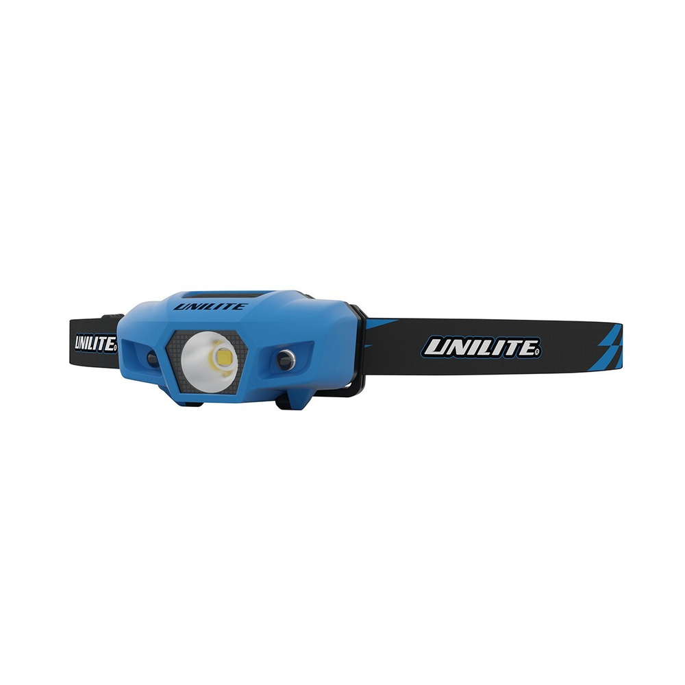 UNILITE SPORT-H1 - Спортивный налобный фонарь (синий корпус), 175 Lm, 1xAA, IPX6