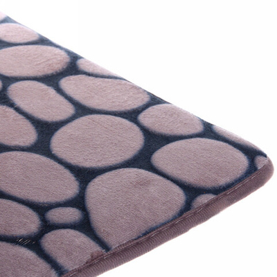 Коврик для ванной 40*60"Галька» серый