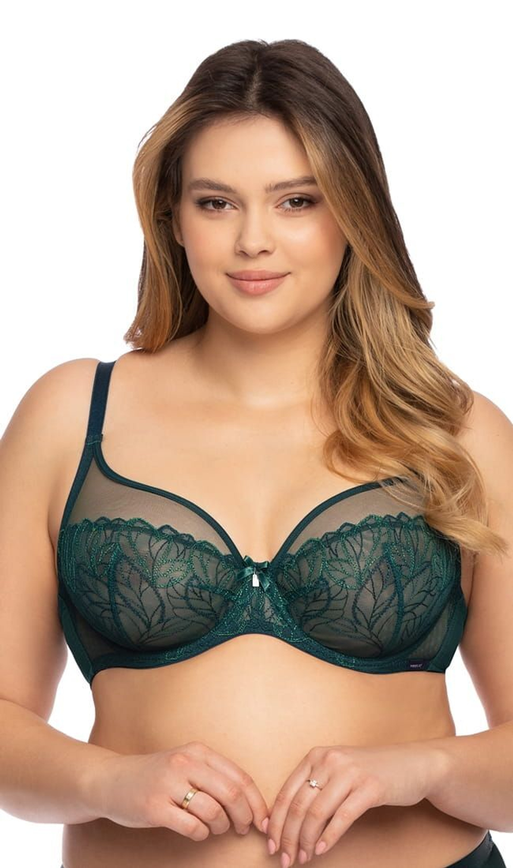 Бюстгальтер Emily с мягкими чашками (Размер: 70G) (Цвет: изумрудный)