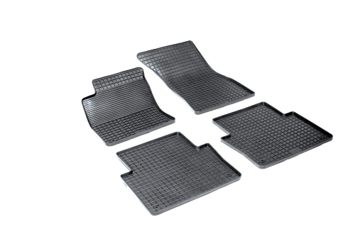 Резиновые коврики Сетка для Audi A8 II (D3) 2002-2010, Seintex.00852