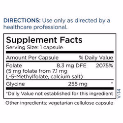 Metabolic Maintenance® L-Methylfolate 5 mg