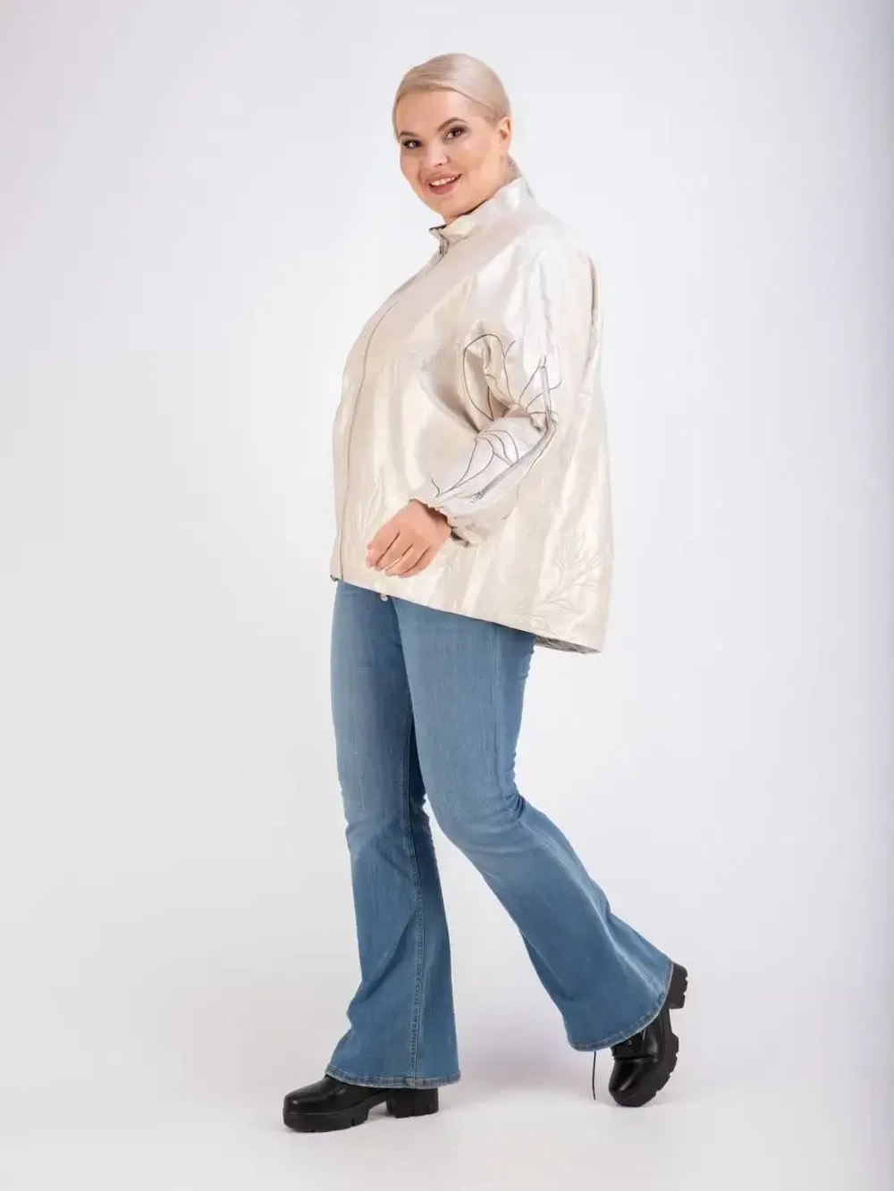 Куртка женская из натуральной кожи