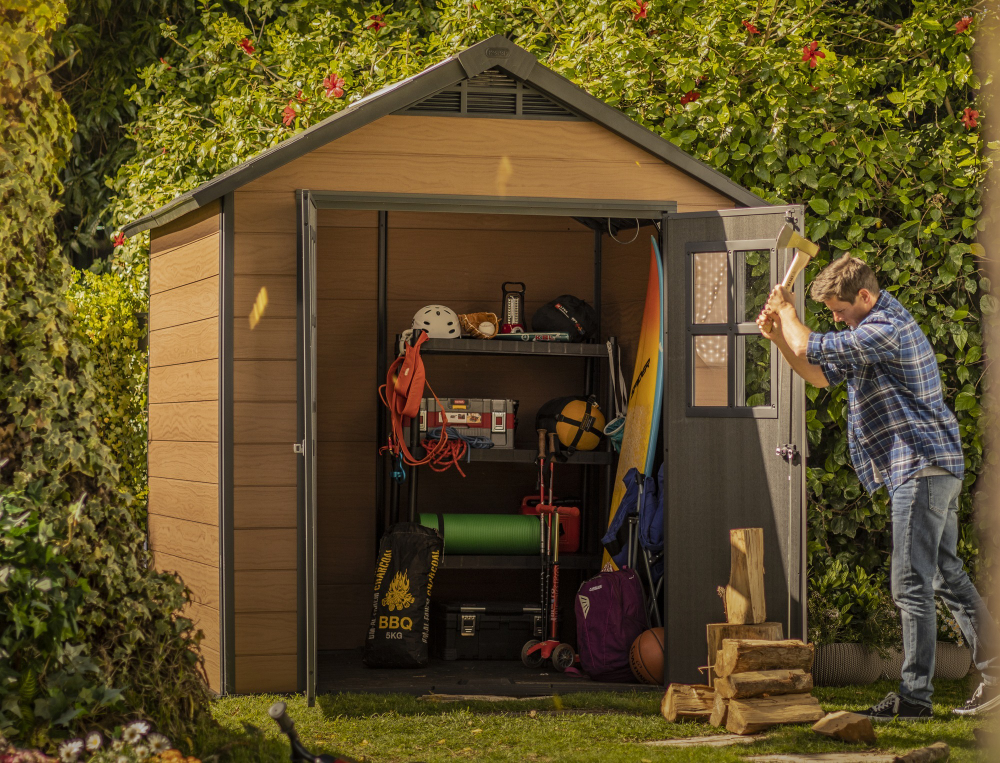 Сарай Keter Ньютон 757 (Newton 757), коричневый