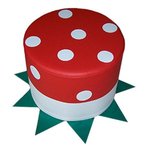 Пуф Божья коровка, Грибок, Осьминожка, Мухоморчик, Подсолнух, Зайка, Апельсин, Киви, Апельсин