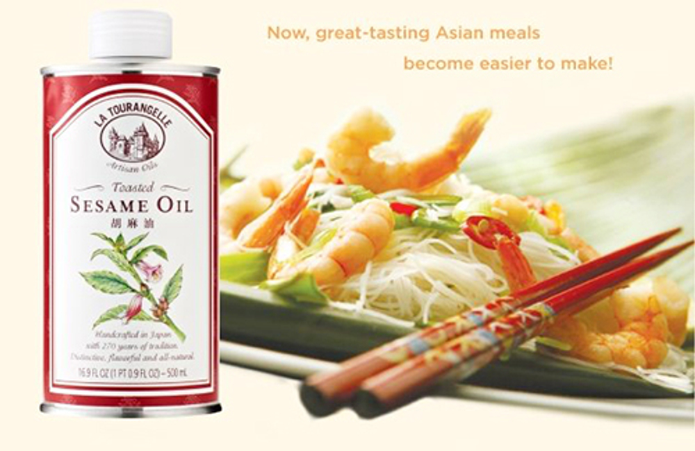 Масло  кунжутное нерафинированное La Tourangelle, 500 мл, Франция